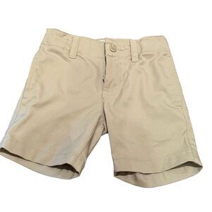 Class Club Kids Beige Chino Shorts Size 2XS Casual Flat Front